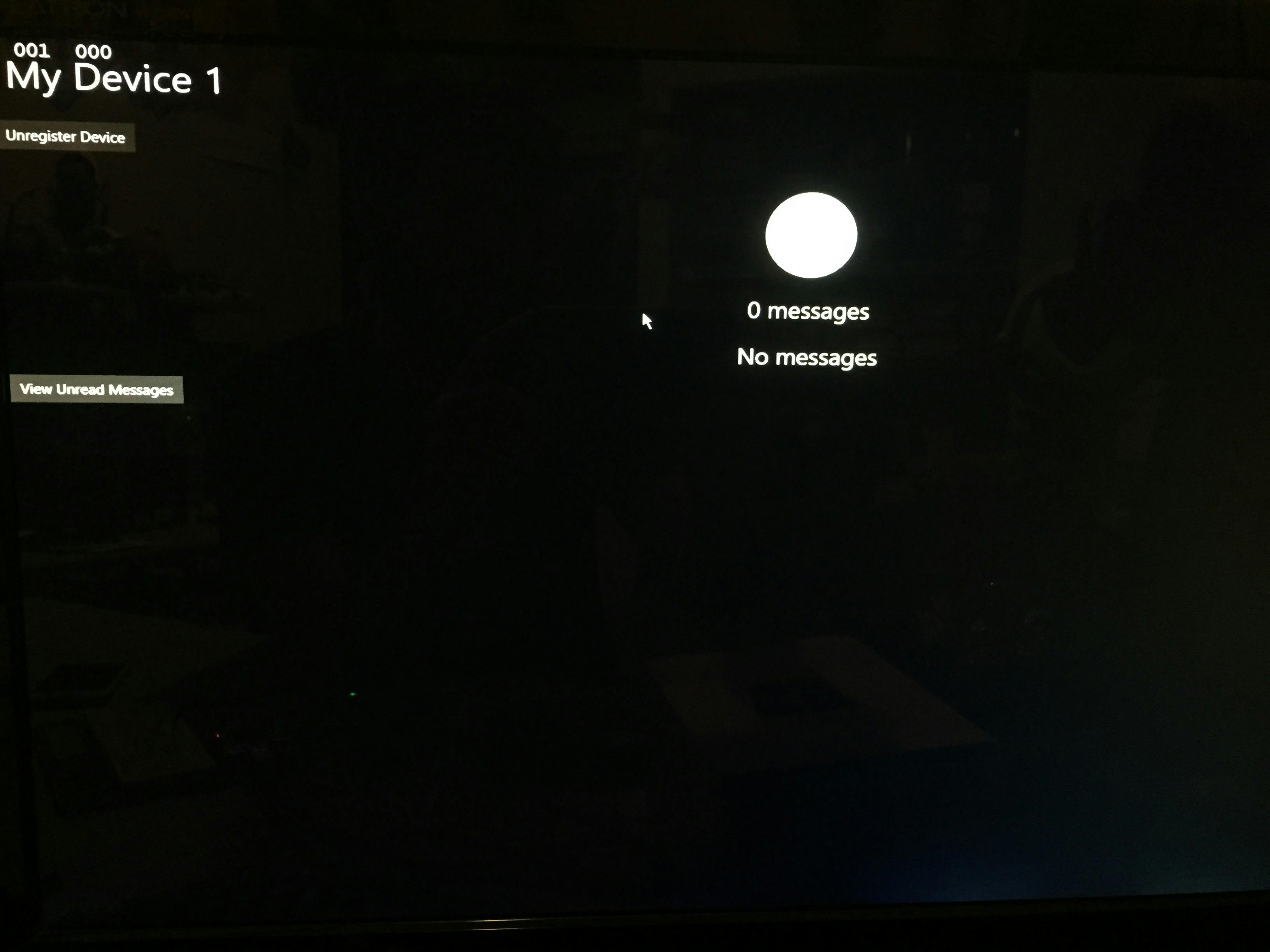 Main screen 